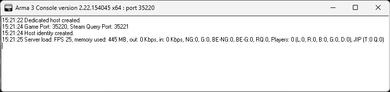 Local Arma 3 Server (35220)