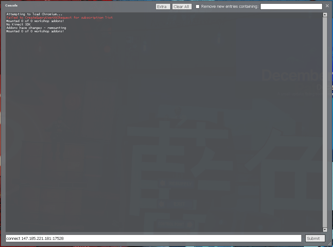 Garry's Mod Direct Connect